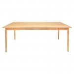 Mesa de comedor madeira rectangular 180